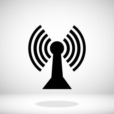 Siyah iletişim simgesi