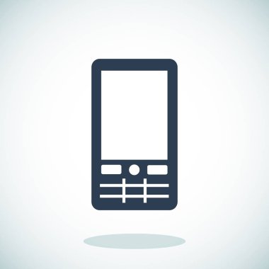 Telefon Düz Simgesi