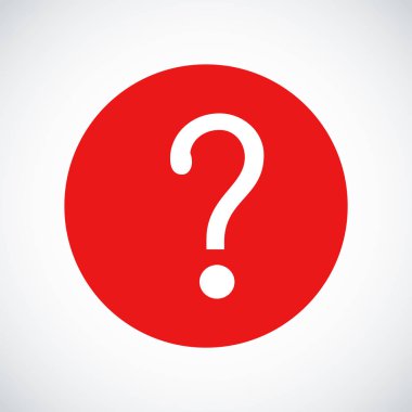 Soru işareti simgesi simgesi