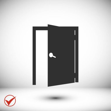 açık kapı simgesi