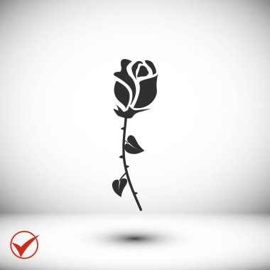 gül çiçeği simgesi