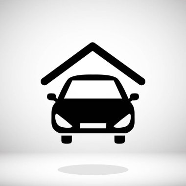 Araç simgesine illüstrasyon