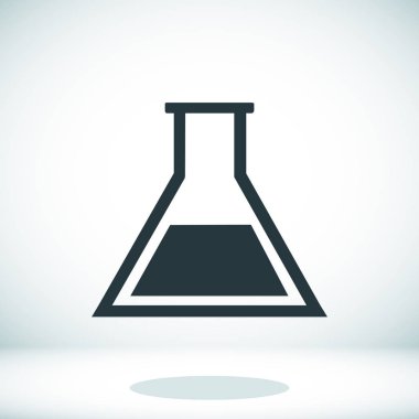 laboratuvar cam simgesi