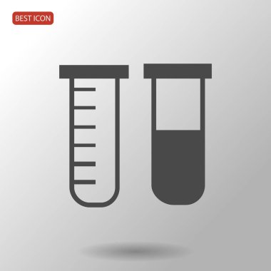 Laboratuvar tüpleri simgesi