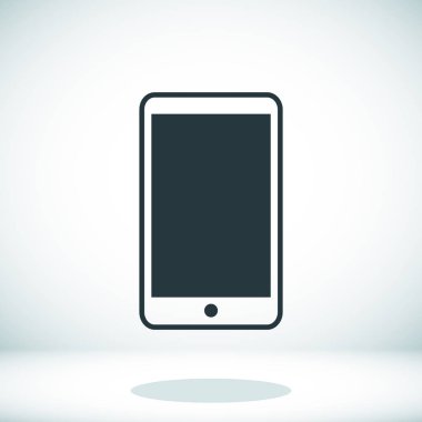 Telefon Düz Simgesi