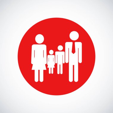 Aile beyaz simgesi