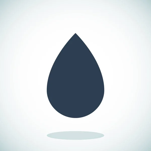 Drop pictogram illustratie — Stockvector