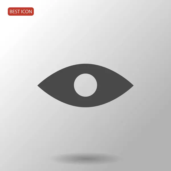 Ілюстрація значок ока — стоковий вектор