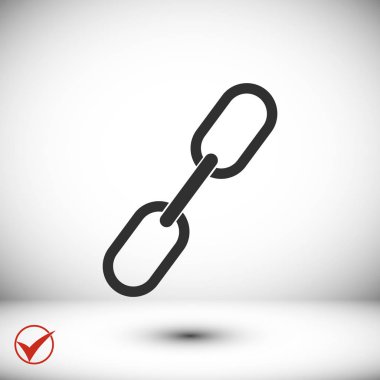 siyah zincir simgesi