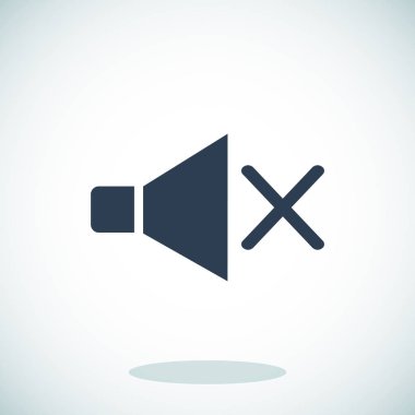 siyah hoparlör simgesi