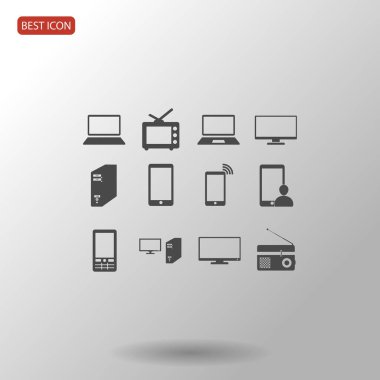 iletişim aygıt simgeleri