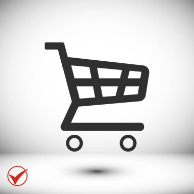 Alışveriş arabası simgesi