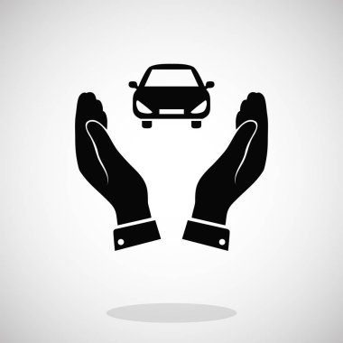 Araç simgesine illüstrasyon