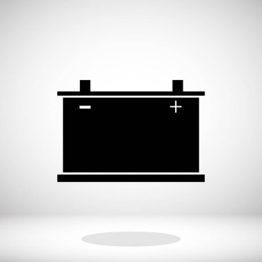 Pil simgesi illüstrasyon