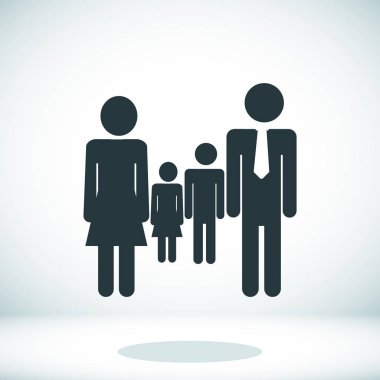 Aile siyah simgesi