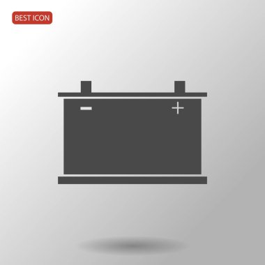 Pil simgesi illüstrasyon