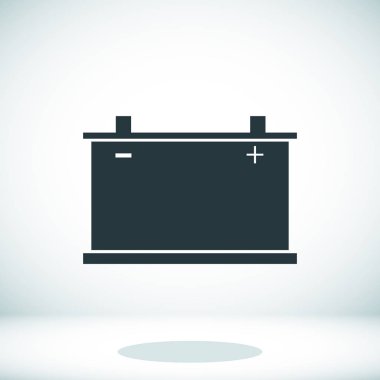 Pil simgesi illüstrasyon