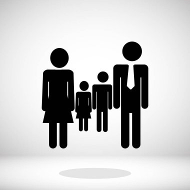 Aile siyah simgesi