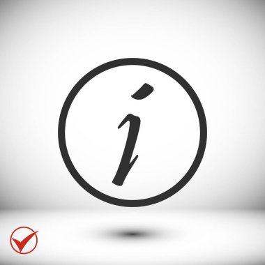 bilgi işareti simgesi