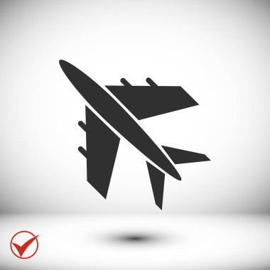 Tasarım uçak simgesinin