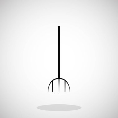 Bahçe çatal simgesi