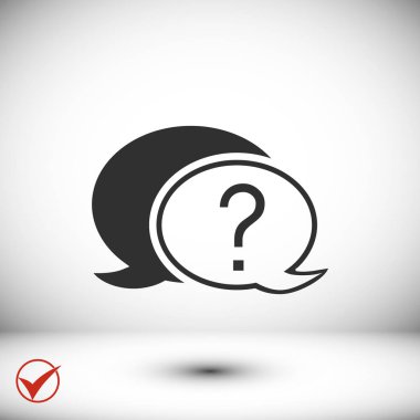 Sohbet, soru simgesi