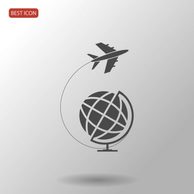 Tasarım uçak simgesinin