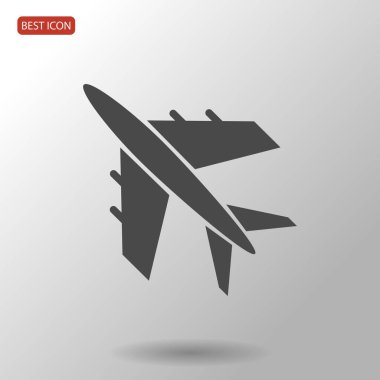 Tasarım uçak simgesinin