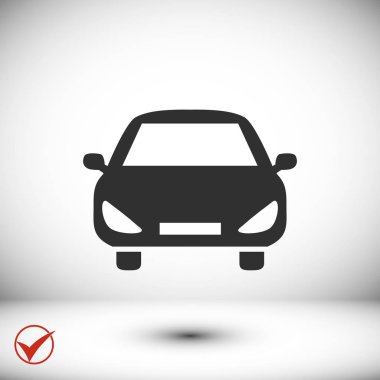 Arabayı düz simgesi