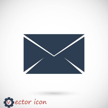 zarf simgesi illüstrasyon