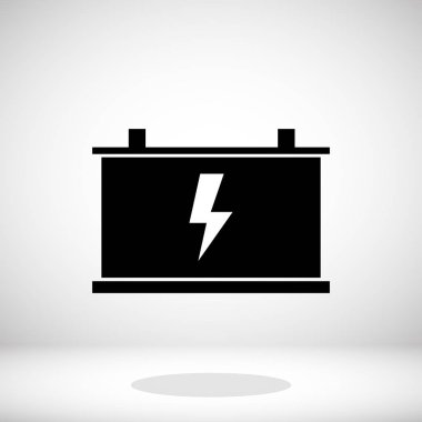 Pil simgesi illüstrasyon