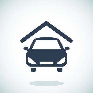 Araç simgesine illüstrasyon