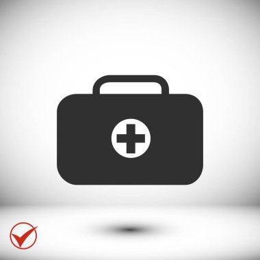 Tasarım çanta simgesinin