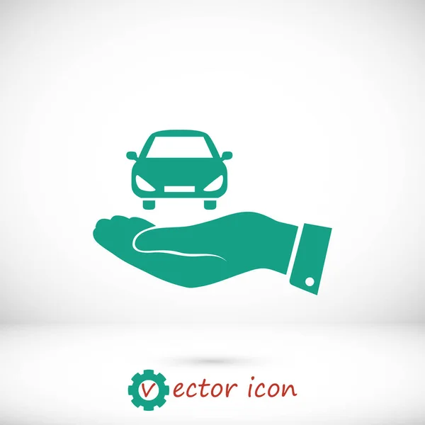 Автомобіль icon ілюстрація — стоковий вектор