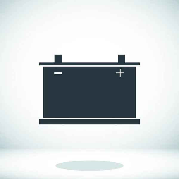 Batterij pictogram illustratie — Stockvector