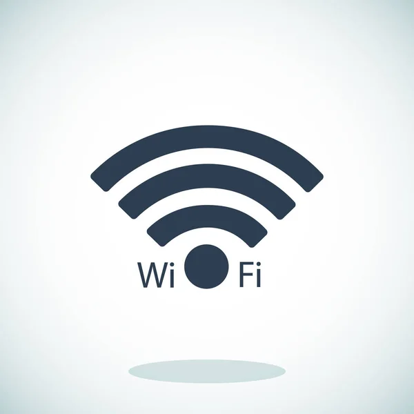 Simbolo icona Wi-Fi — Vettoriale Stock