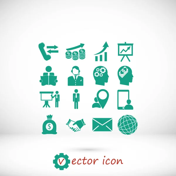 Icono del hombre de negocios — Vector de stock