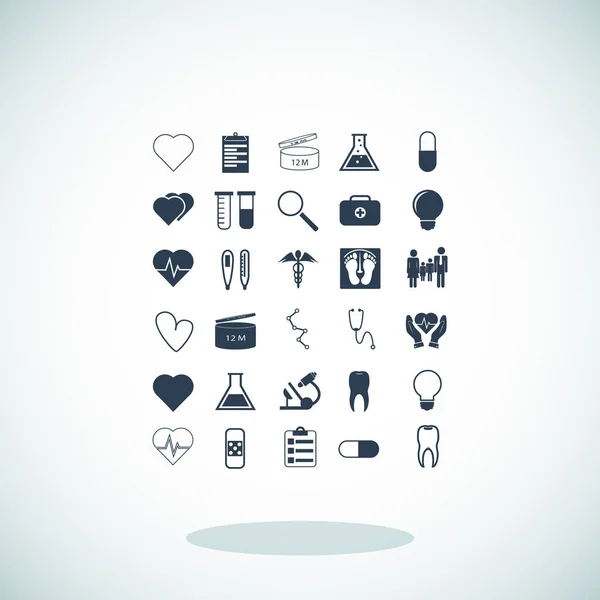 Medical icons set — Stock Vector