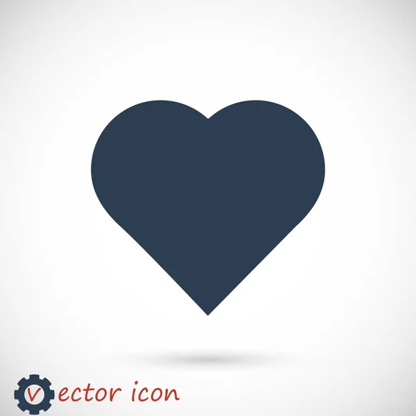 Heart icon  illustration — Stock Vector