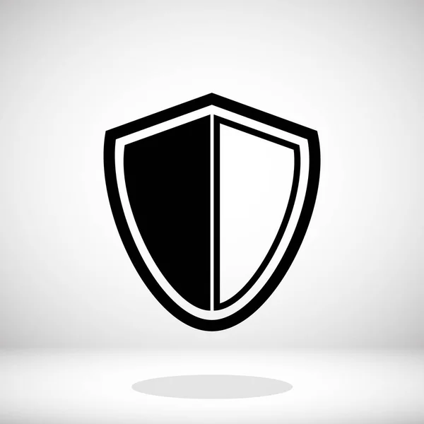 Shield icon  illustration — Stock Vector