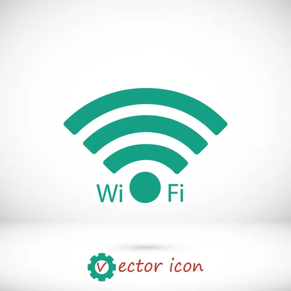 Ícone de símbolo Wi-Fi — Vetor de Stock