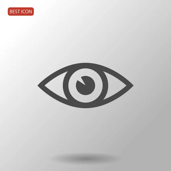 Icono del ojo Ilustración — Archivo Imágenes Vectoriales