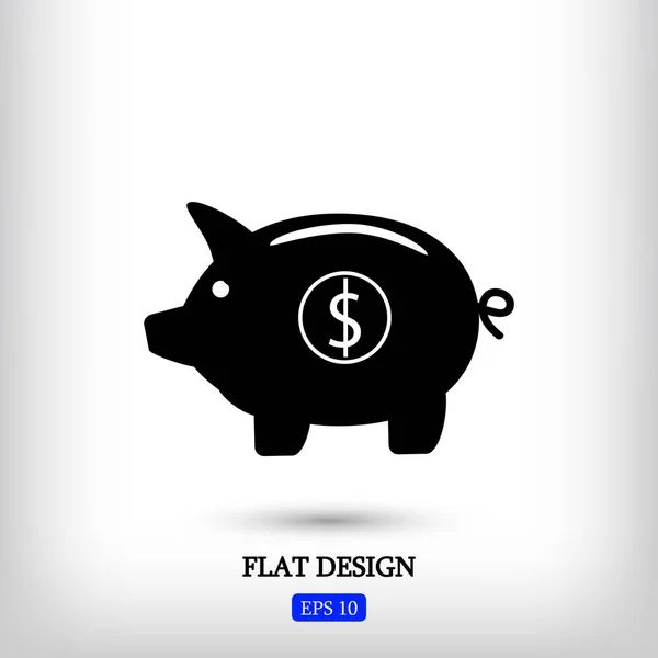 Design der Geld-Ikone — Stockvektor