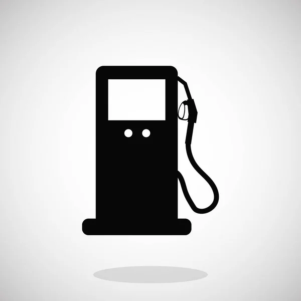 Icona del gas nero — Vettoriale Stock