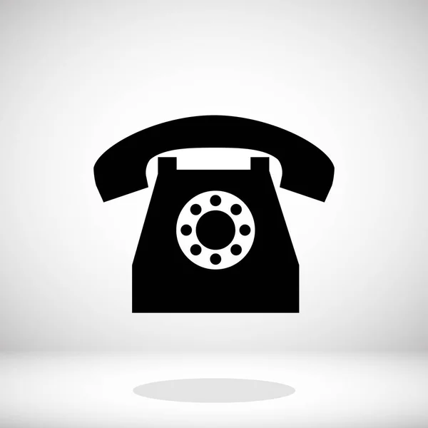 Ícone de telefone antigo —  Vetores de Stock