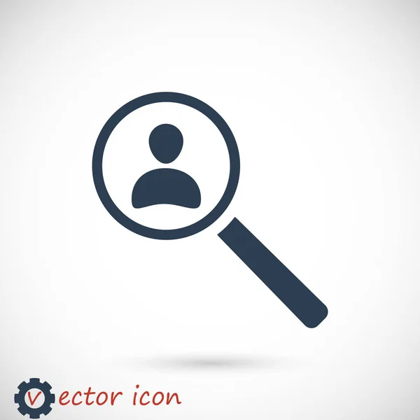 Find people icon — стоковый вектор