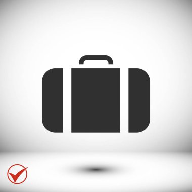 Tasarım çanta simgesinin