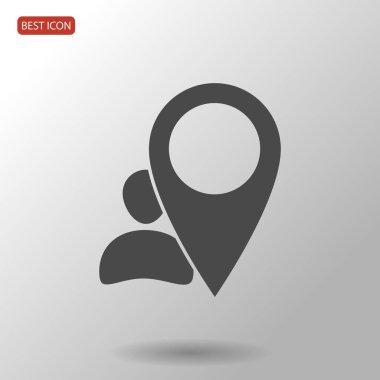 İşaretçi simgesi çizimi