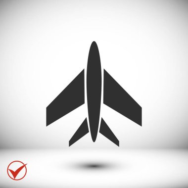 Tasarım uçak simgesinin