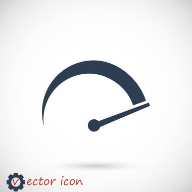 Araba hız göstergesi simgesi 